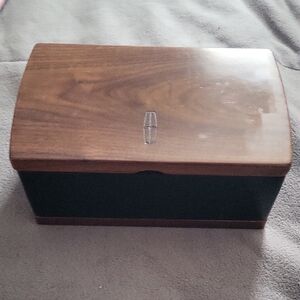 Lincoln Wooden Box with Flash Drive